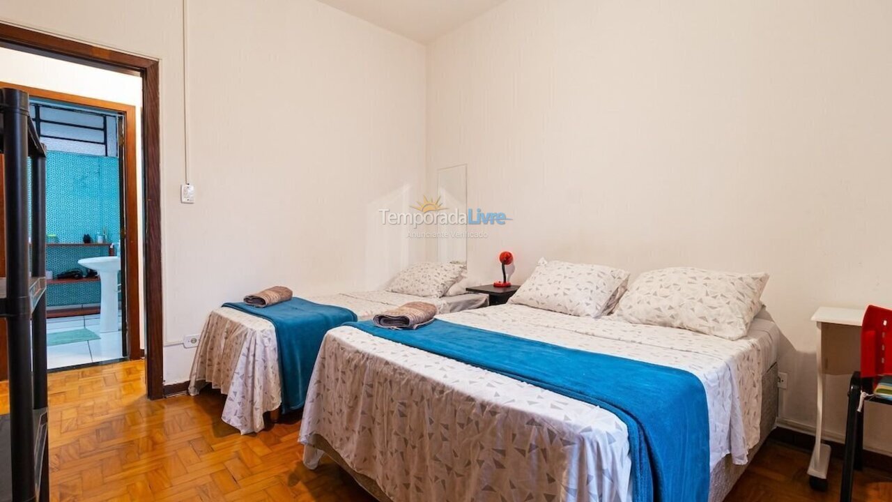Apartamento para aluguel de temporada em São Paulo (Consolação)