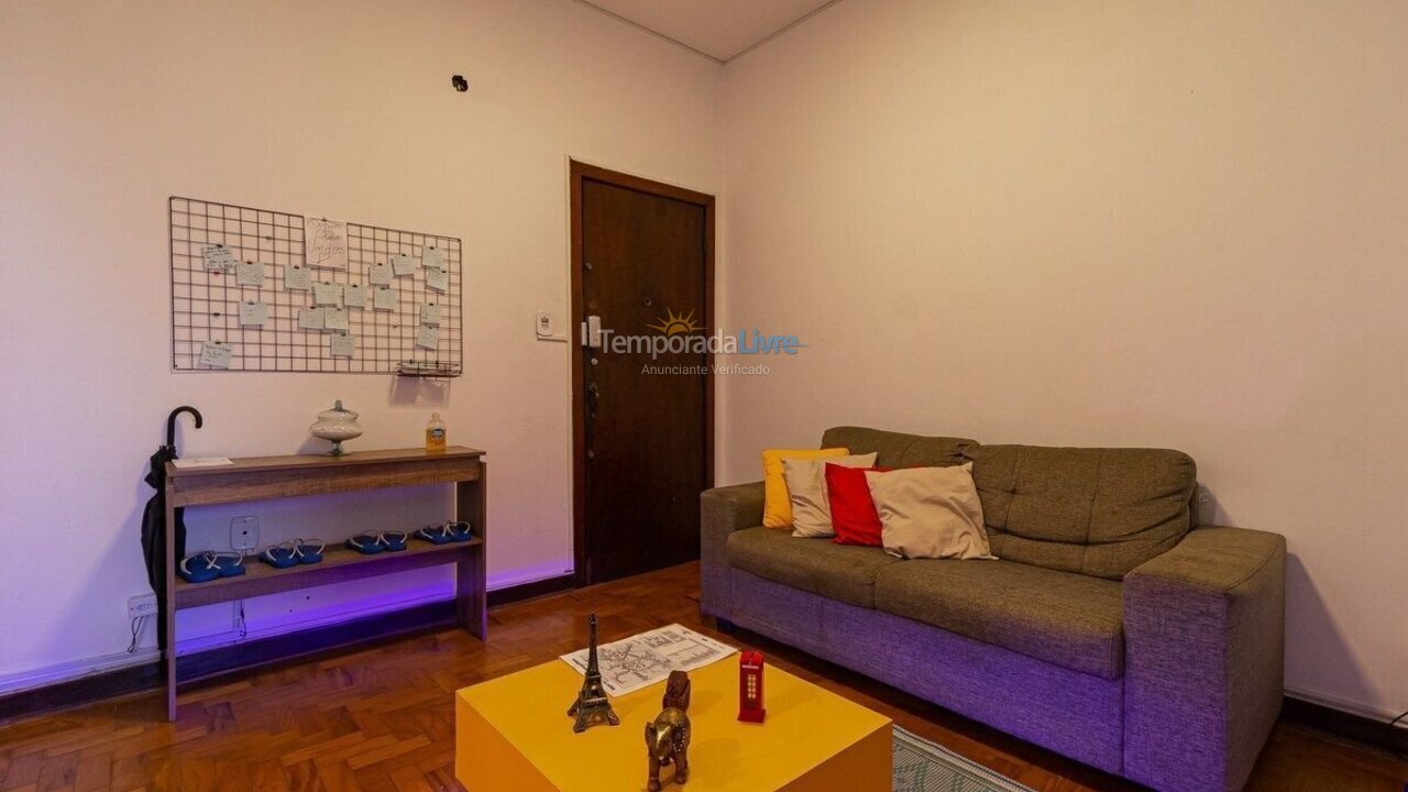 Apartamento para alquiler de vacaciones em São Paulo (Consolação)