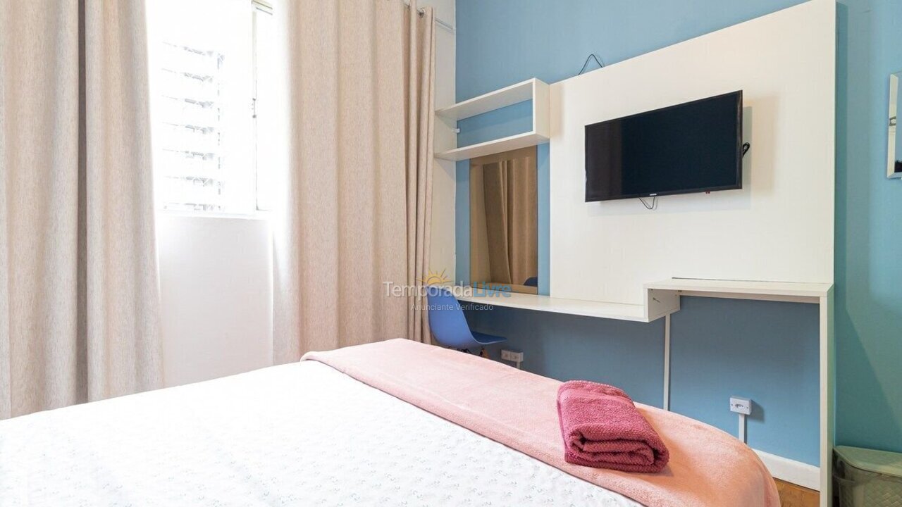 Apartamento para aluguel de temporada em São Paulo (Consolação)
