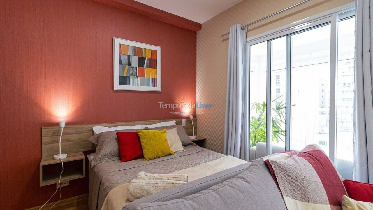 Apartamento para aluguel de temporada em São Paulo (Consolação)