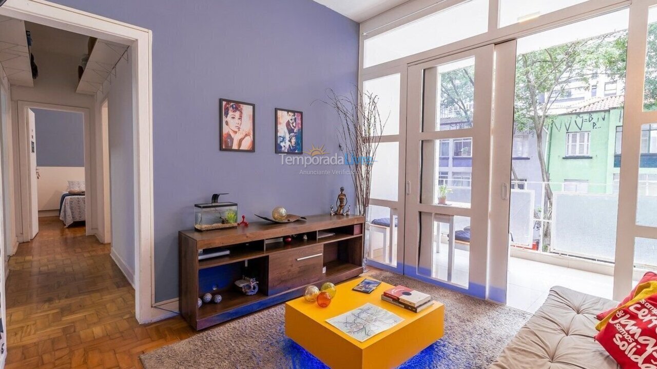 Apartamento para aluguel de temporada em São Paulo (Consolação)
