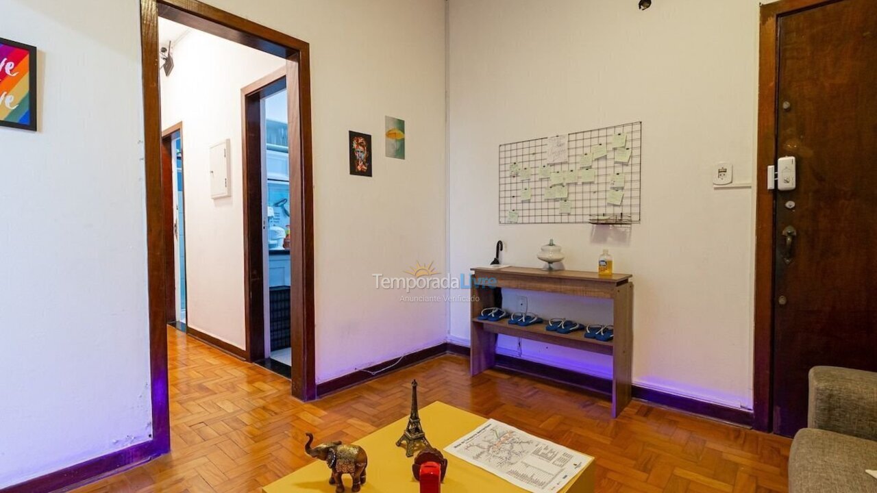 Apartamento para aluguel de temporada em São Paulo (Consolação)