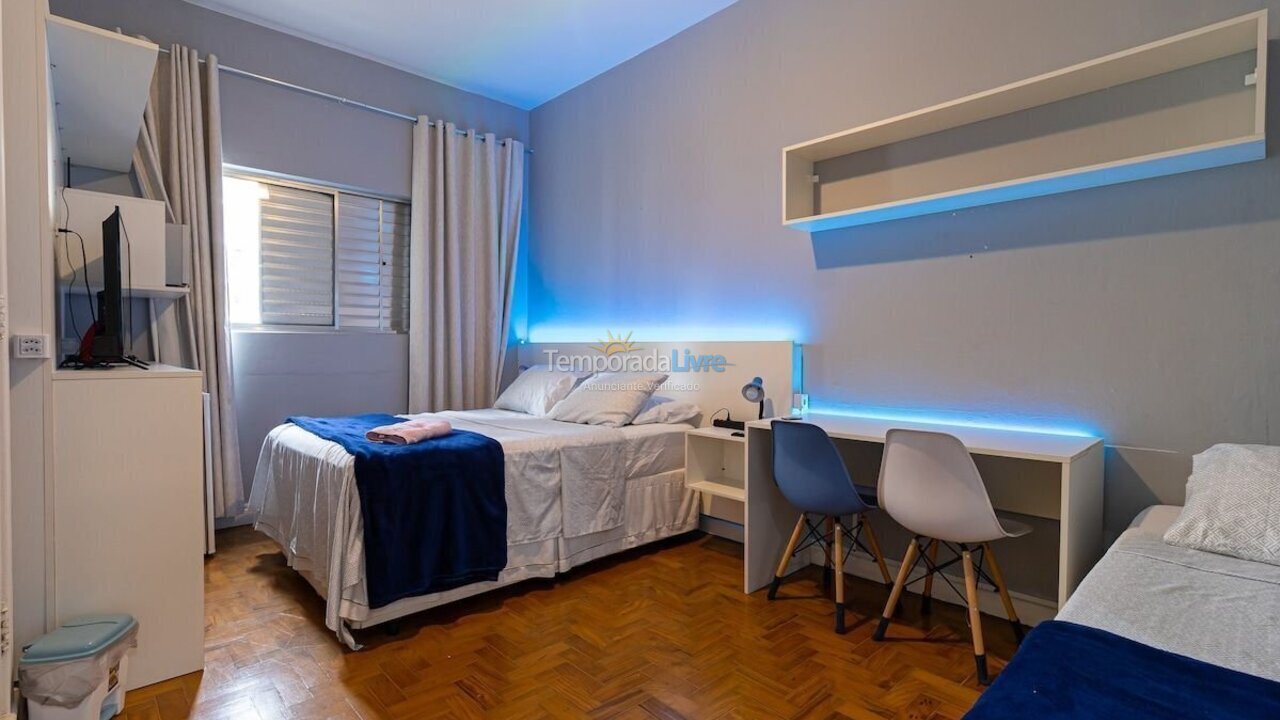 Apartamento para alquiler de vacaciones em São Paulo (Consolação)