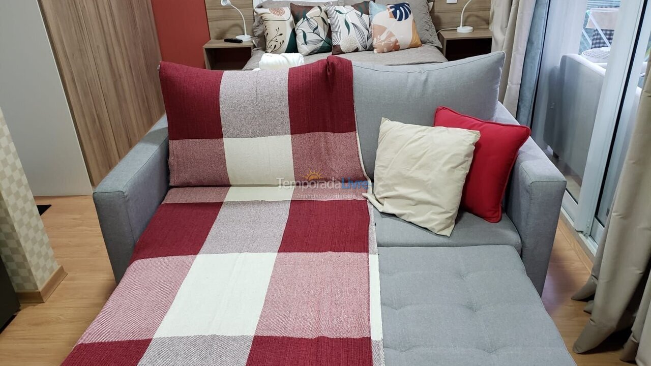 Apartamento para aluguel de temporada em São Paulo (Consolação)