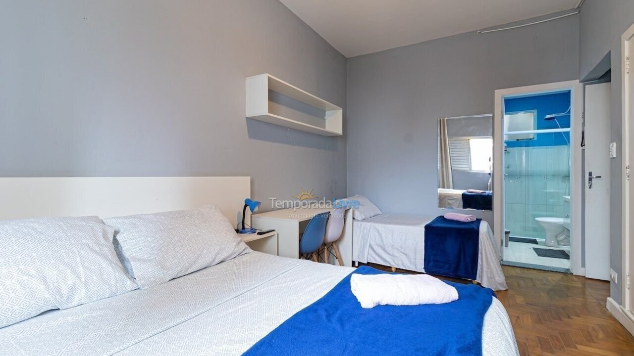 Apartamento para alquiler de vacaciones em São Paulo (Consolação)