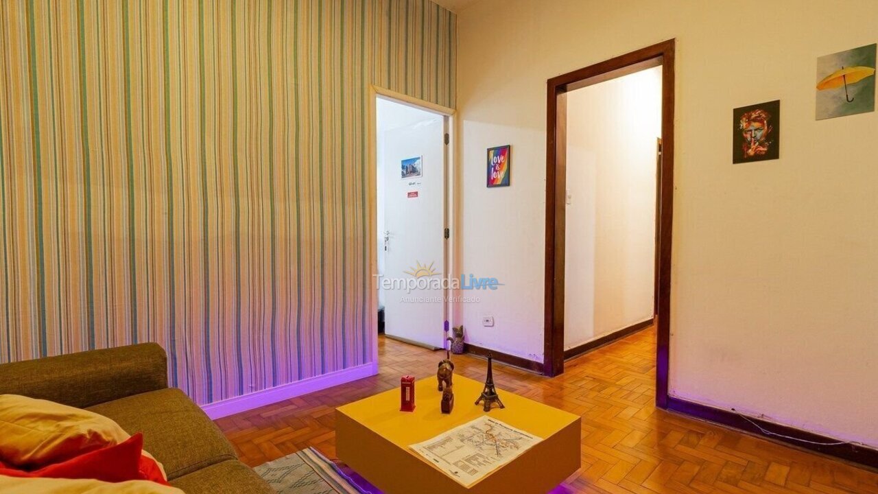 Apartamento para aluguel de temporada em São Paulo (Consolação)