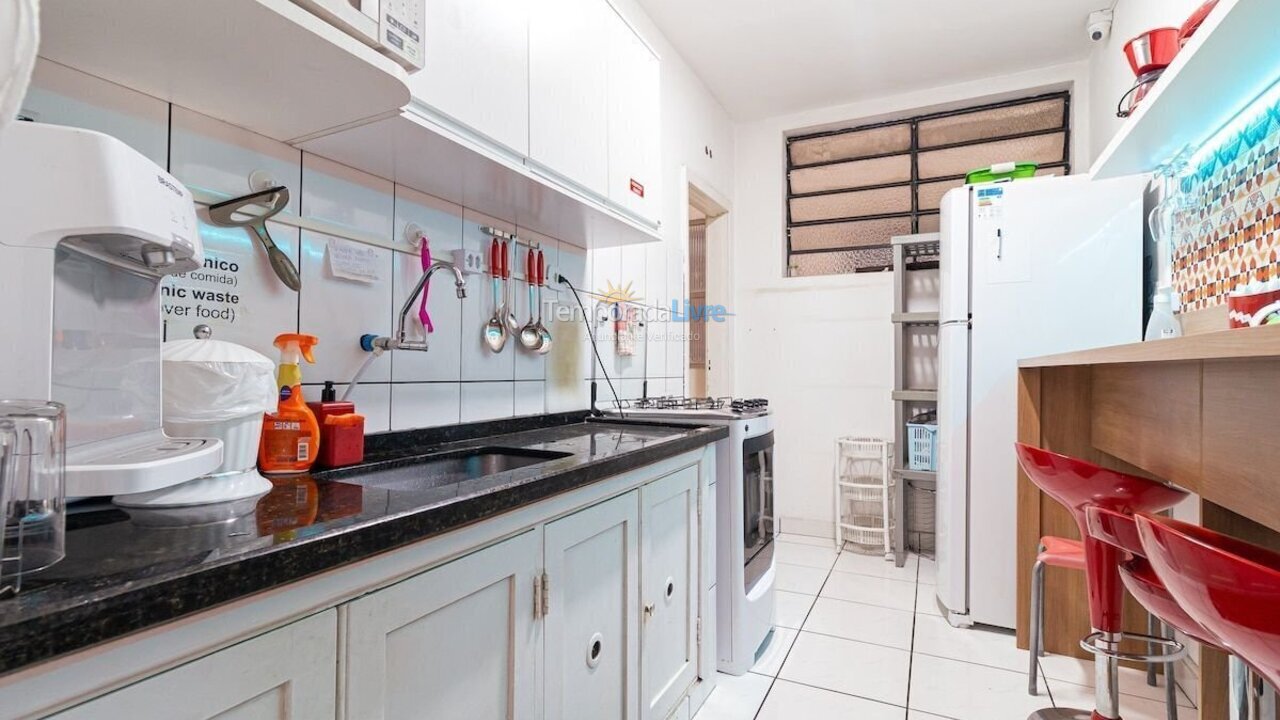 Apartamento para aluguel de temporada em São Paulo (Consolação)