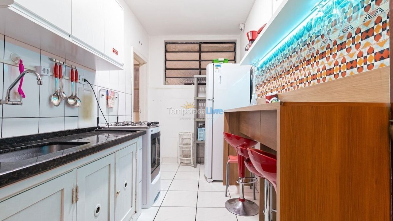 Apartamento para aluguel de temporada em São Paulo (Consolação)