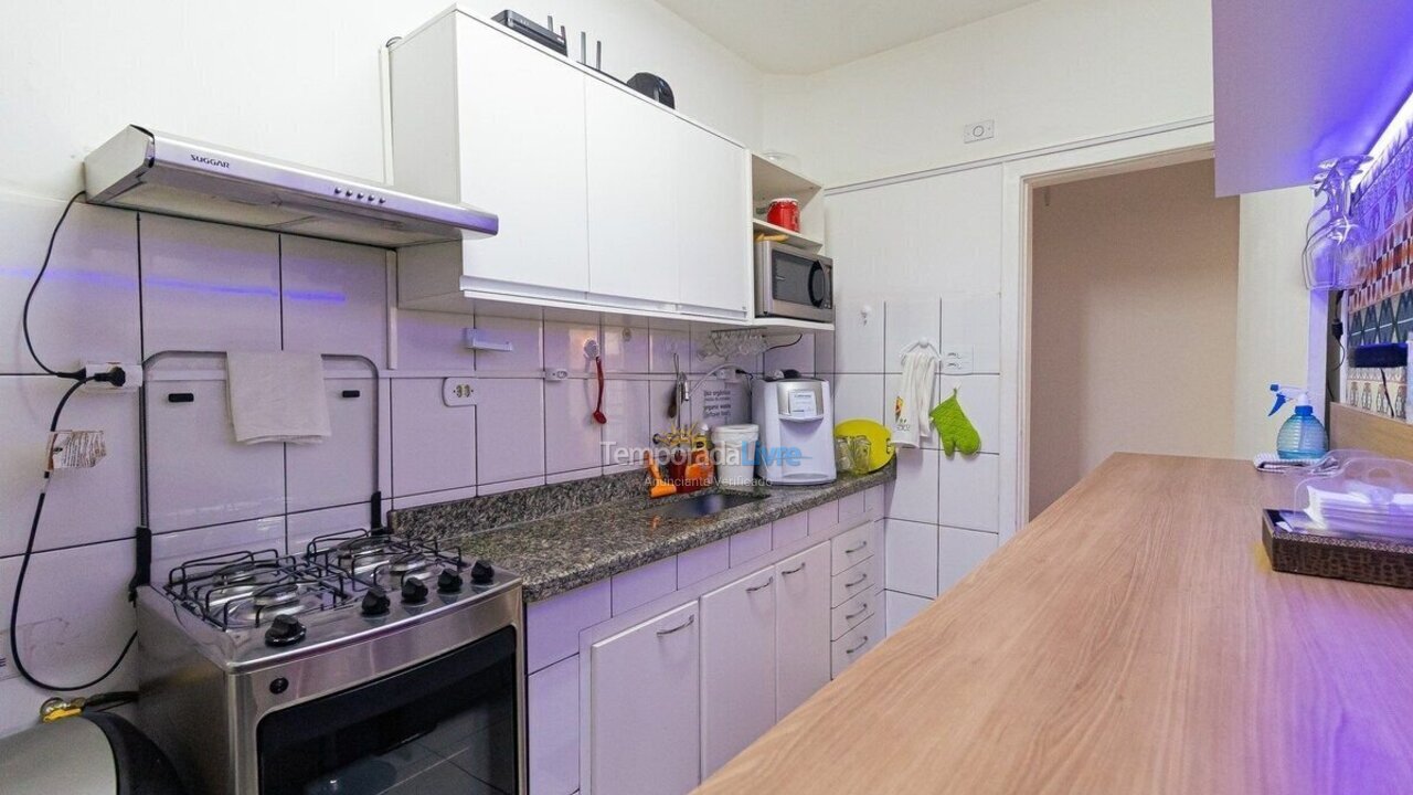 Apartamento para aluguel de temporada em São Paulo (Consolação)