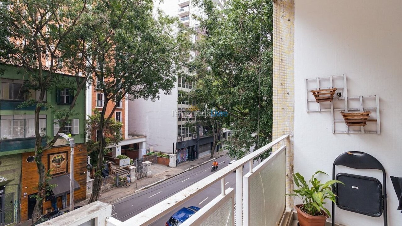 Apartamento para aluguel de temporada em São Paulo (Consolação)