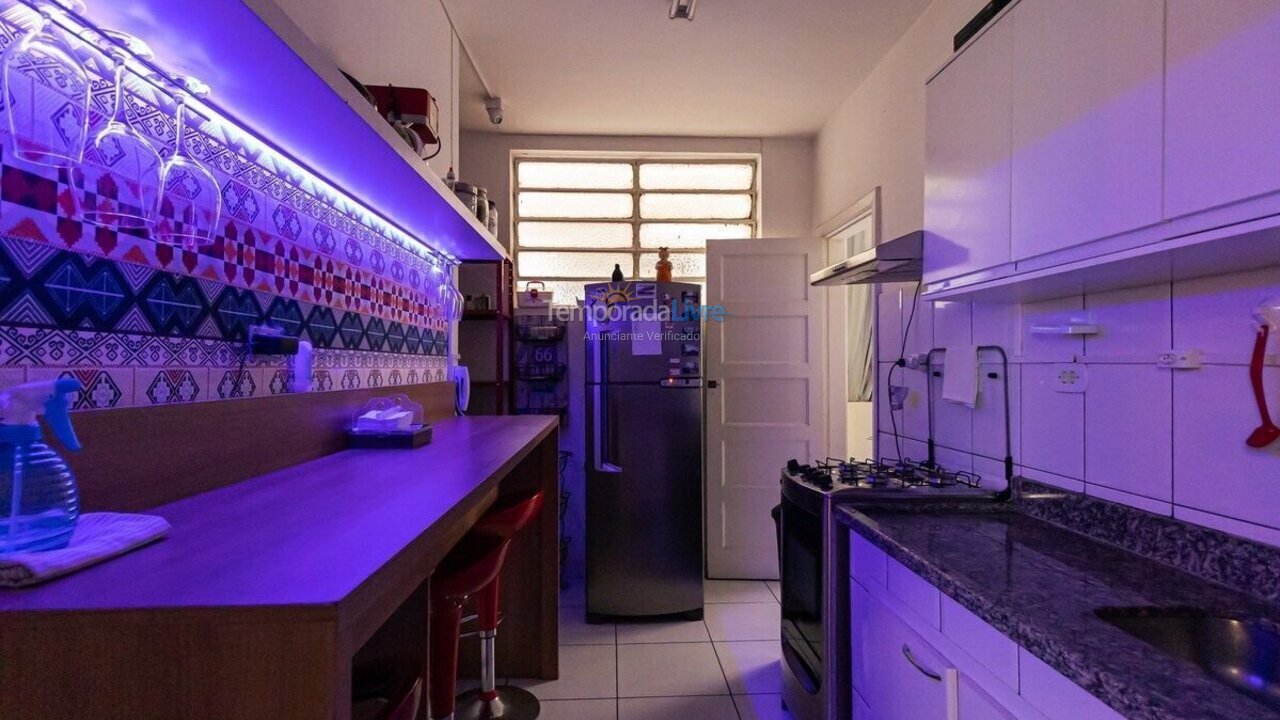 Apartamento para aluguel de temporada em São Paulo (Consolação)