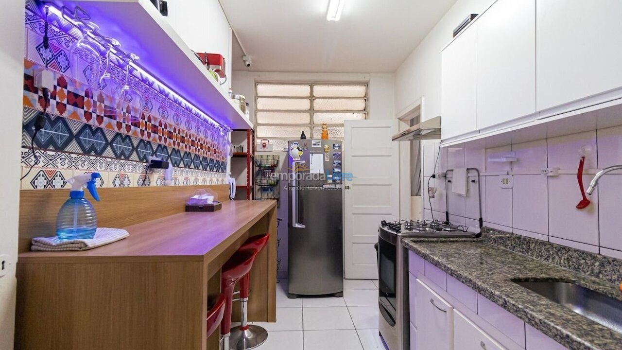 Apartamento para aluguel de temporada em São Paulo (Consolação)