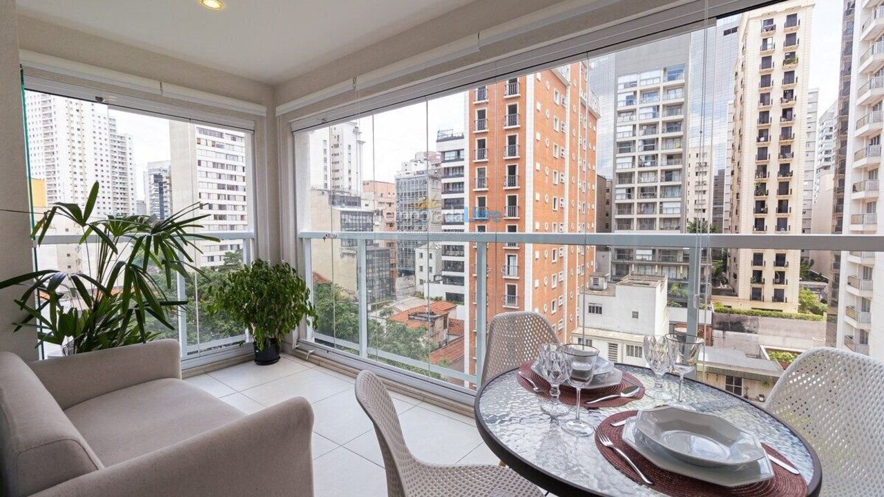 Apartamento para aluguel de temporada em São Paulo (Consolação)