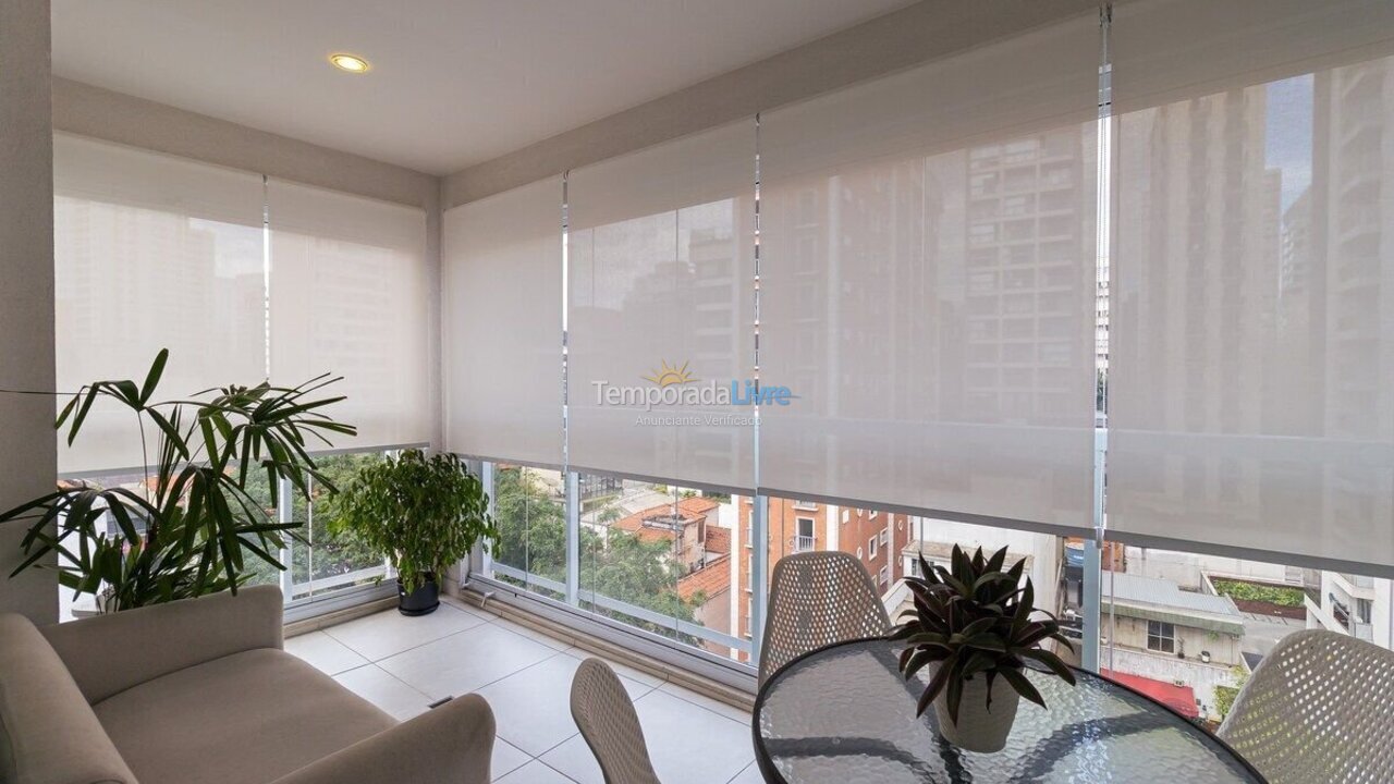 Apartamento para aluguel de temporada em São Paulo (Consolação)