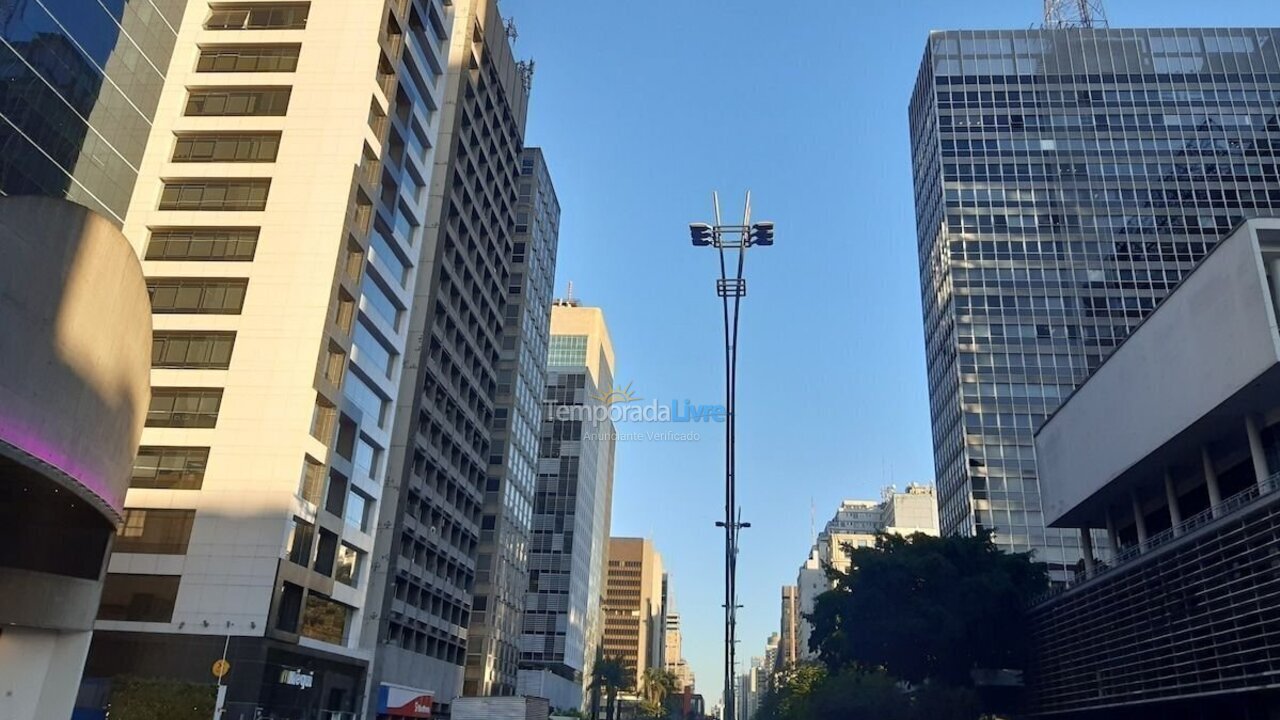 Apartamento para aluguel de temporada em São Paulo (Consolação)