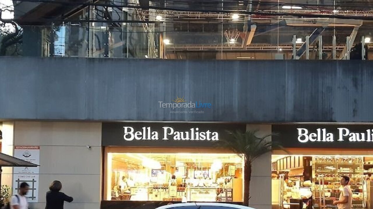 Apartamento para aluguel de temporada em São Paulo (Consolação)