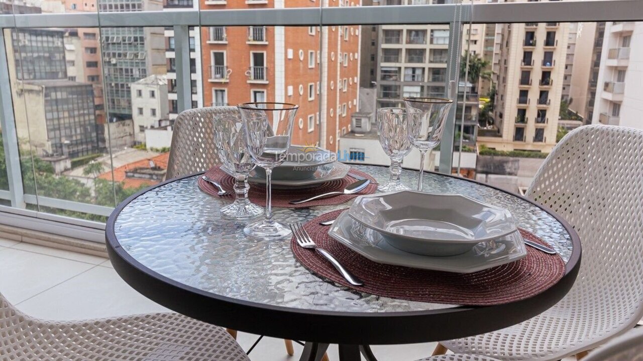 Apartamento para aluguel de temporada em São Paulo (Consolação)