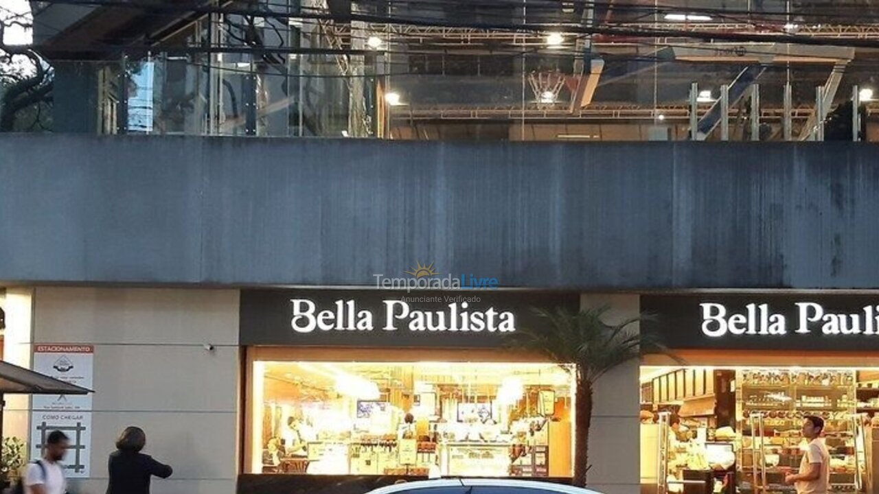 Apartamento para aluguel de temporada em São Paulo (Consolação)