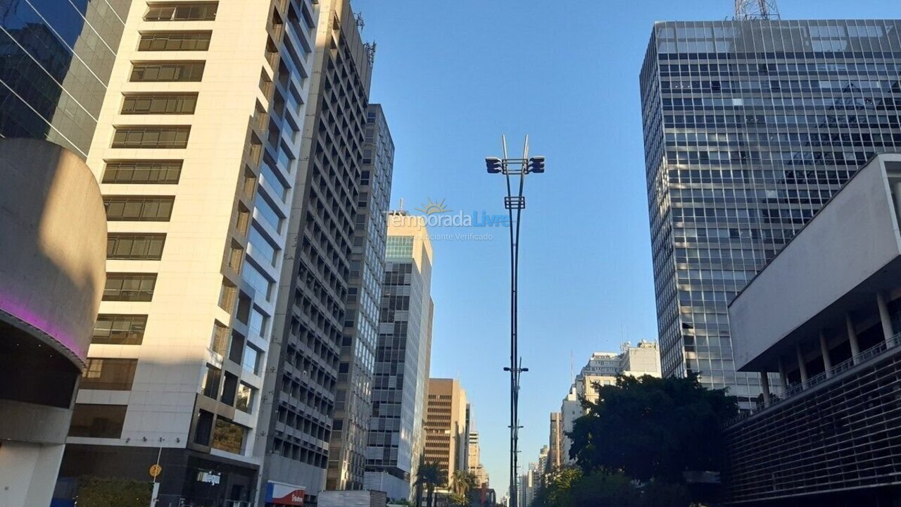 Apartamento para aluguel de temporada em São Paulo (Consolação)