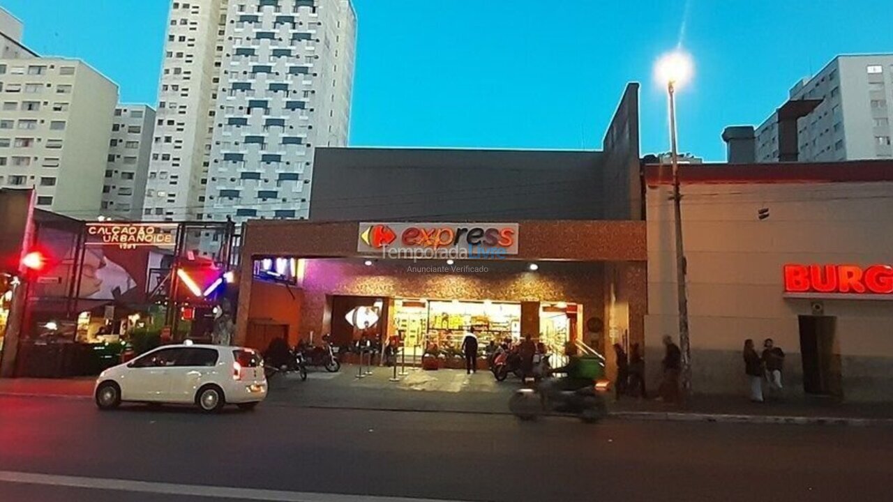 Apartamento para aluguel de temporada em São Paulo (Consolação)