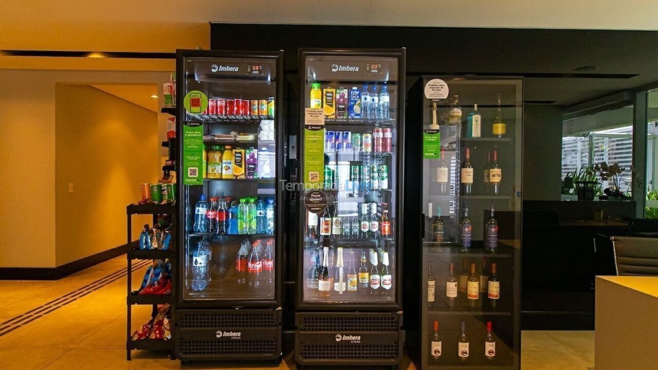 Apartamento para aluguel de temporada em São Paulo (Consolação)