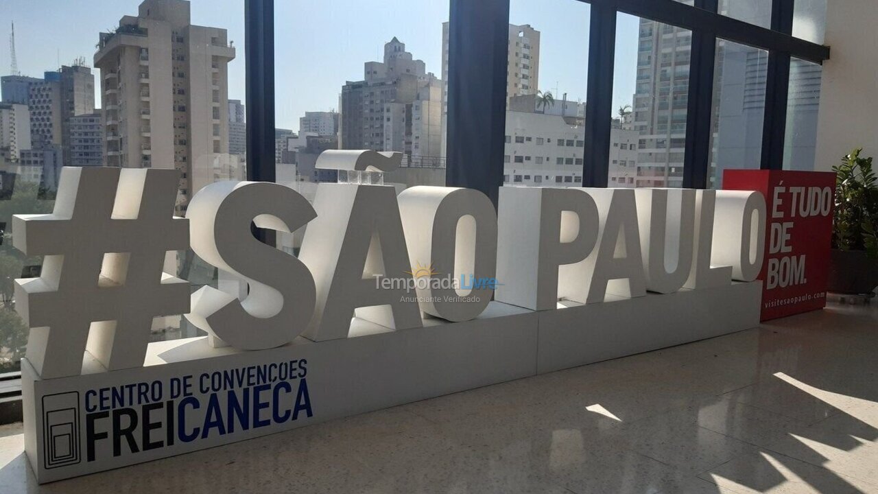 Apartamento para aluguel de temporada em São Paulo (Consolação)