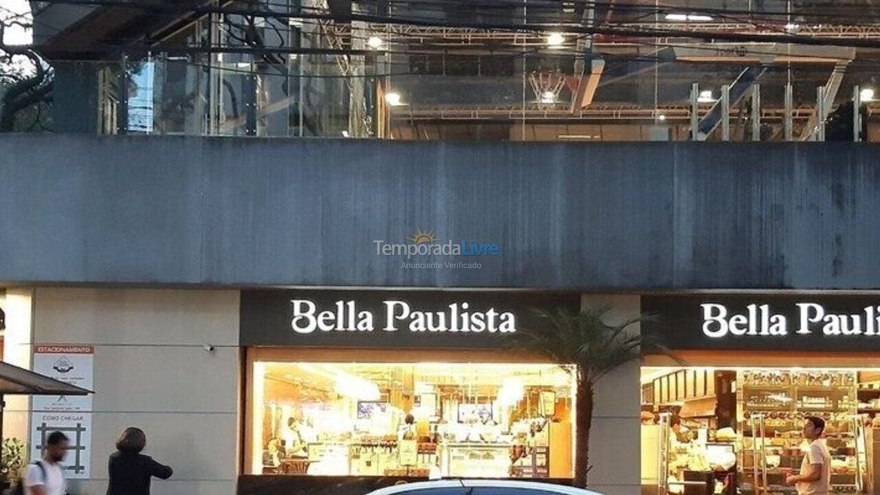 Apartamento para aluguel de temporada em São Paulo (Consolação)
