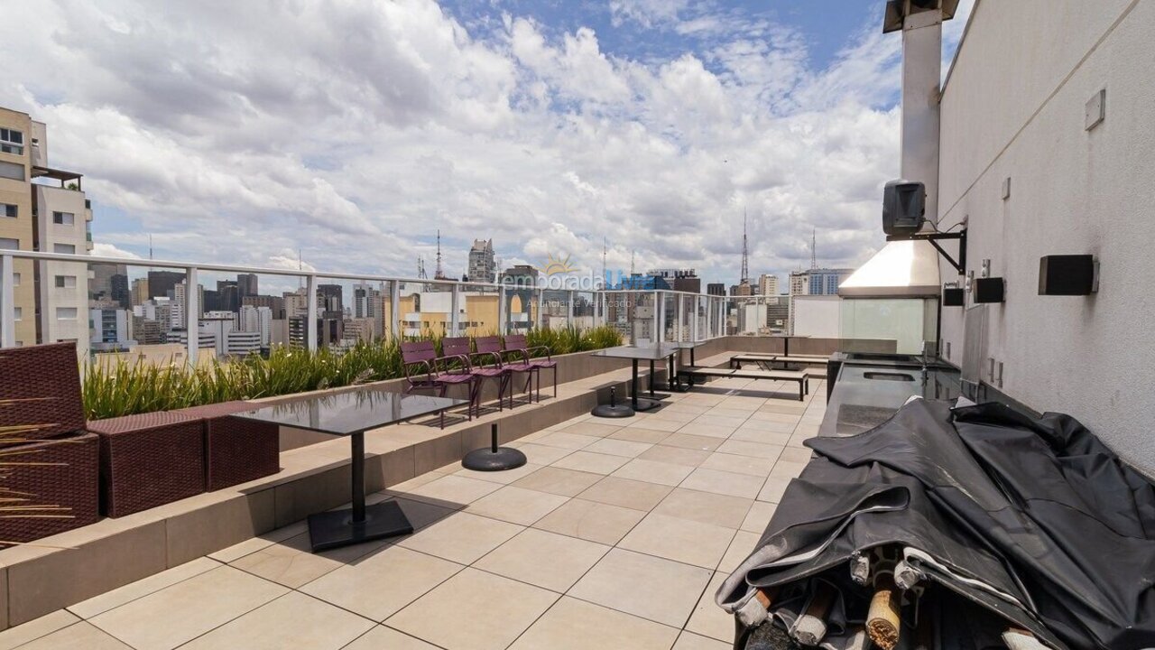 Apartamento para aluguel de temporada em São Paulo (Consolação)