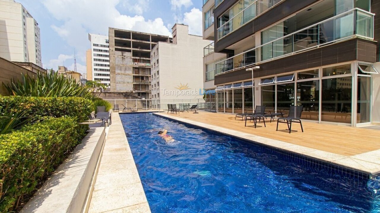 Apartamento para aluguel de temporada em São Paulo (Consolação)