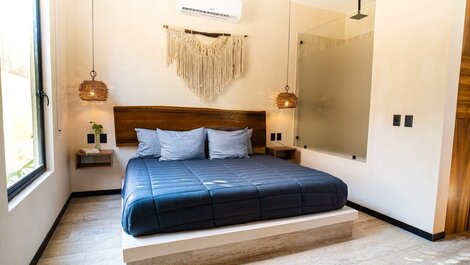 Cozy Boho Style Studio with Relaxing and Pleasant Rooftop