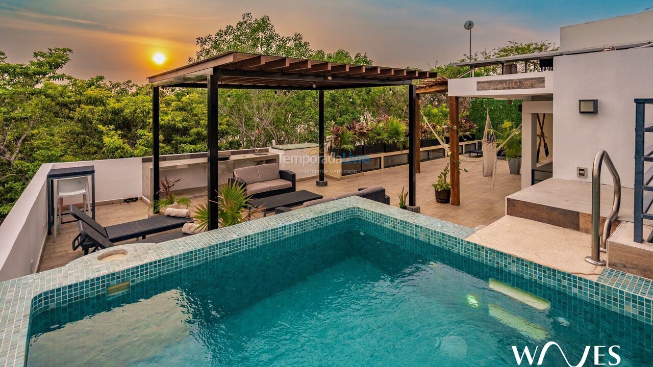 Apartamento para aluguel de temporada em Tulum (Aldea Zama)