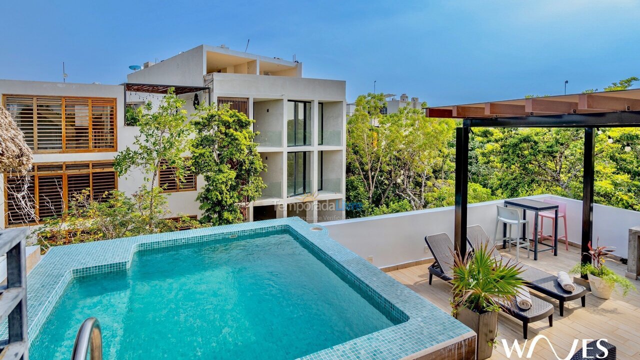 Apartamento para aluguel de temporada em Tulum (Aldea Zama)