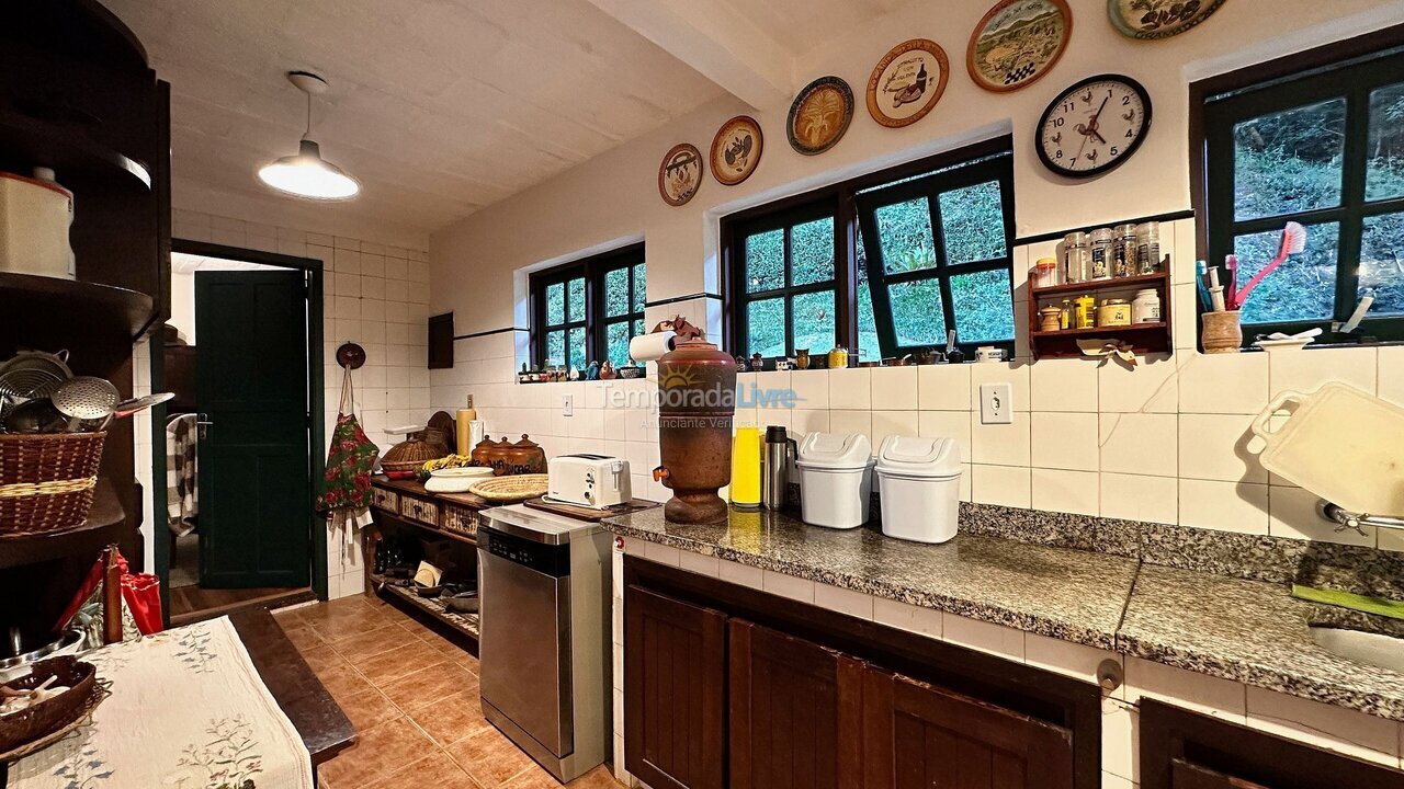 Casa para alquiler de vacaciones em Teresópolis (Santa Rita)