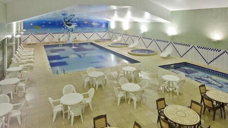 Piscinas internas aquecidas / ofurô