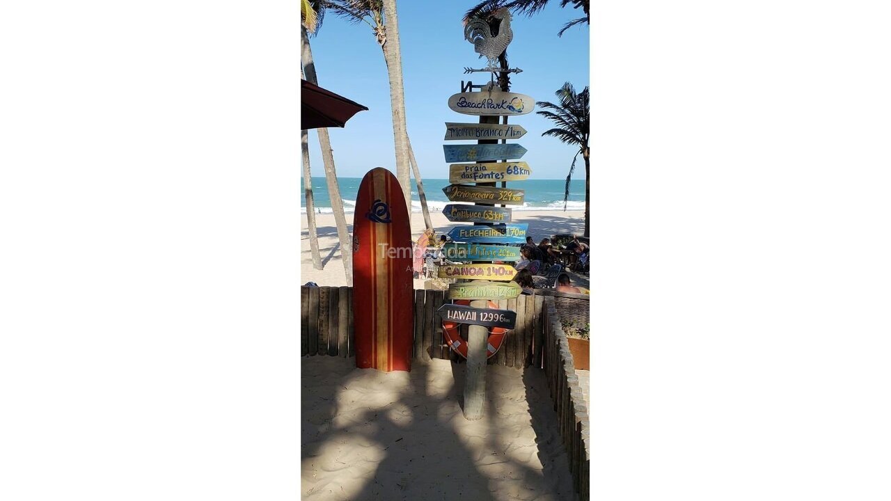 Apartment for vacation rental in Aquiraz (Porto das Dunas)