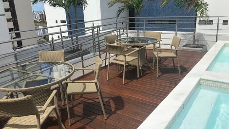 Hermoso estudio cerca de Manaira Shopping