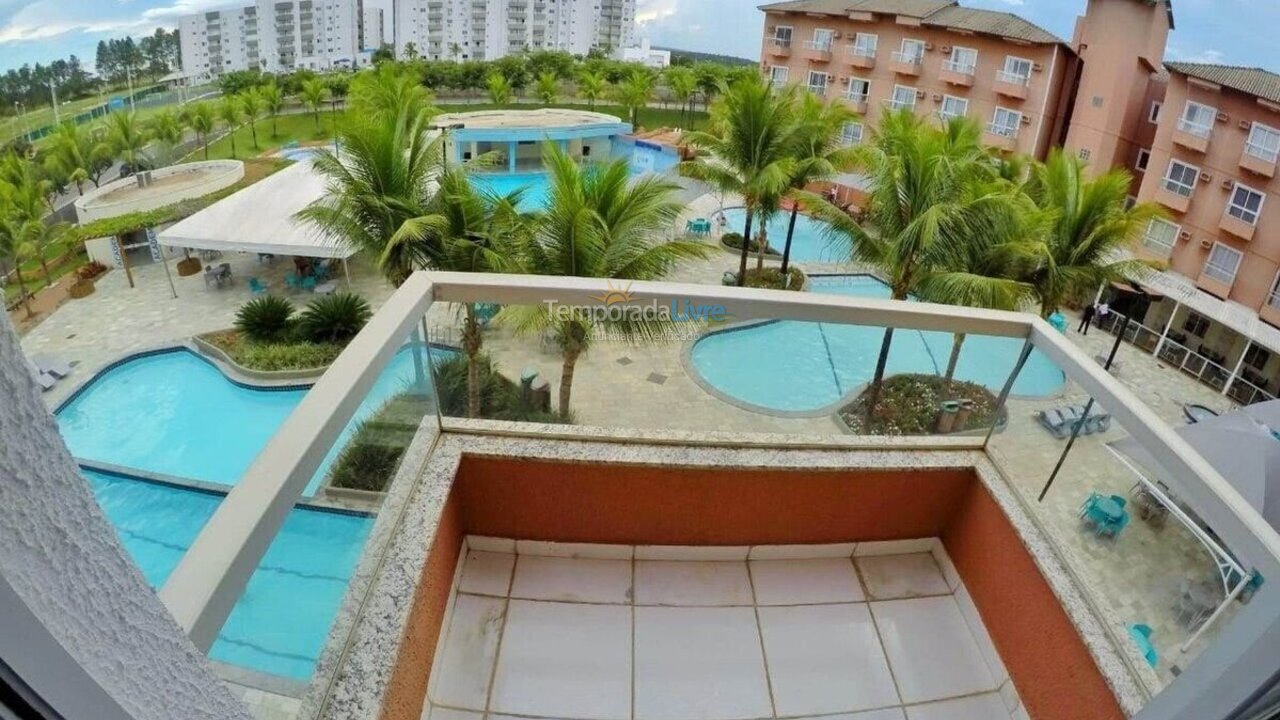 Apartment for vacation rental in Caldas Novas (Lagoa Quente)