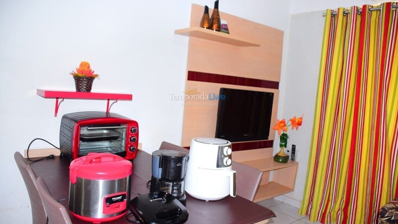 Apartment for vacation rental in Caldas Novas (Lagoa Quente)