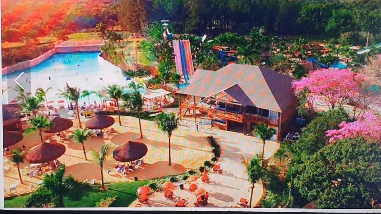 Apartment for vacation rental in Caldas Novas (Lagoa Quente)