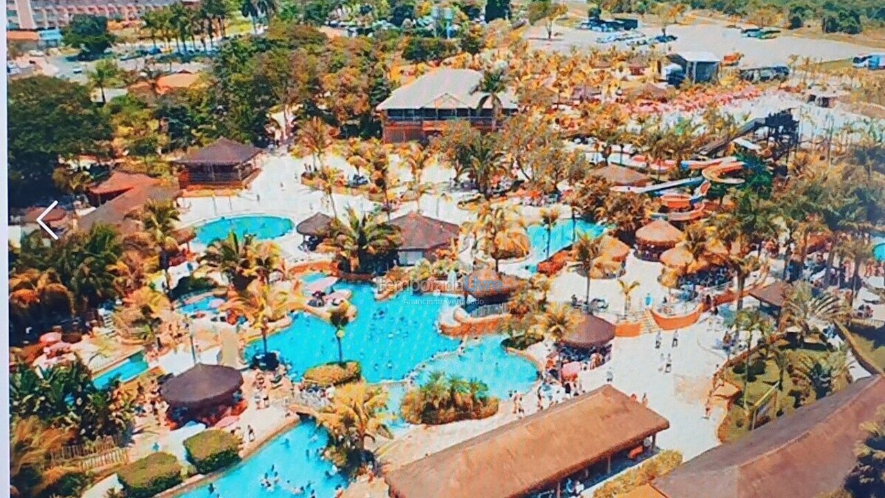 Apartment for vacation rental in Caldas Novas (Lagoa Quente)