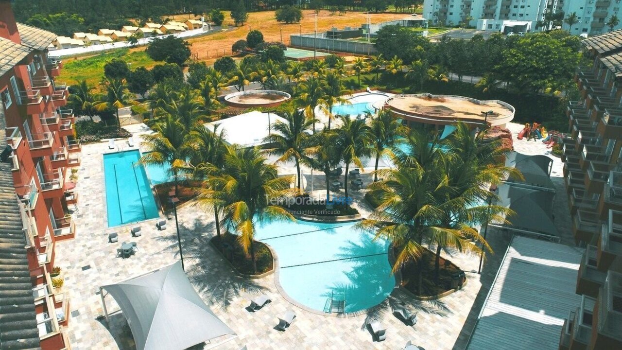 Apartamento para aluguel de temporada em Caldas Novas (Lagoa Quente)