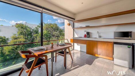 Luminoso | Gimnasio | piscina en el techo