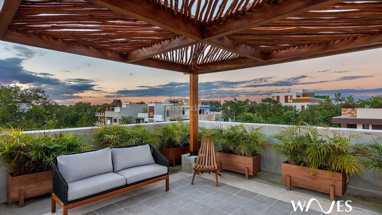 Apartamento para alquiler de vacaciones em Tulum (Aldea Zama)