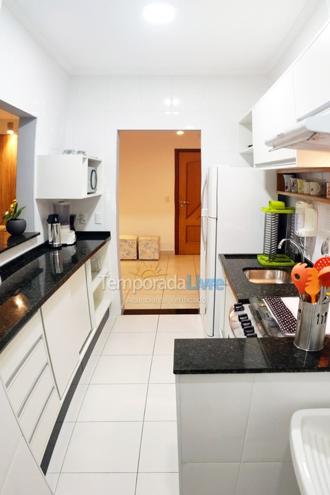 Apartamento para aluguel de temporada em Ubatuba (Itaguá)