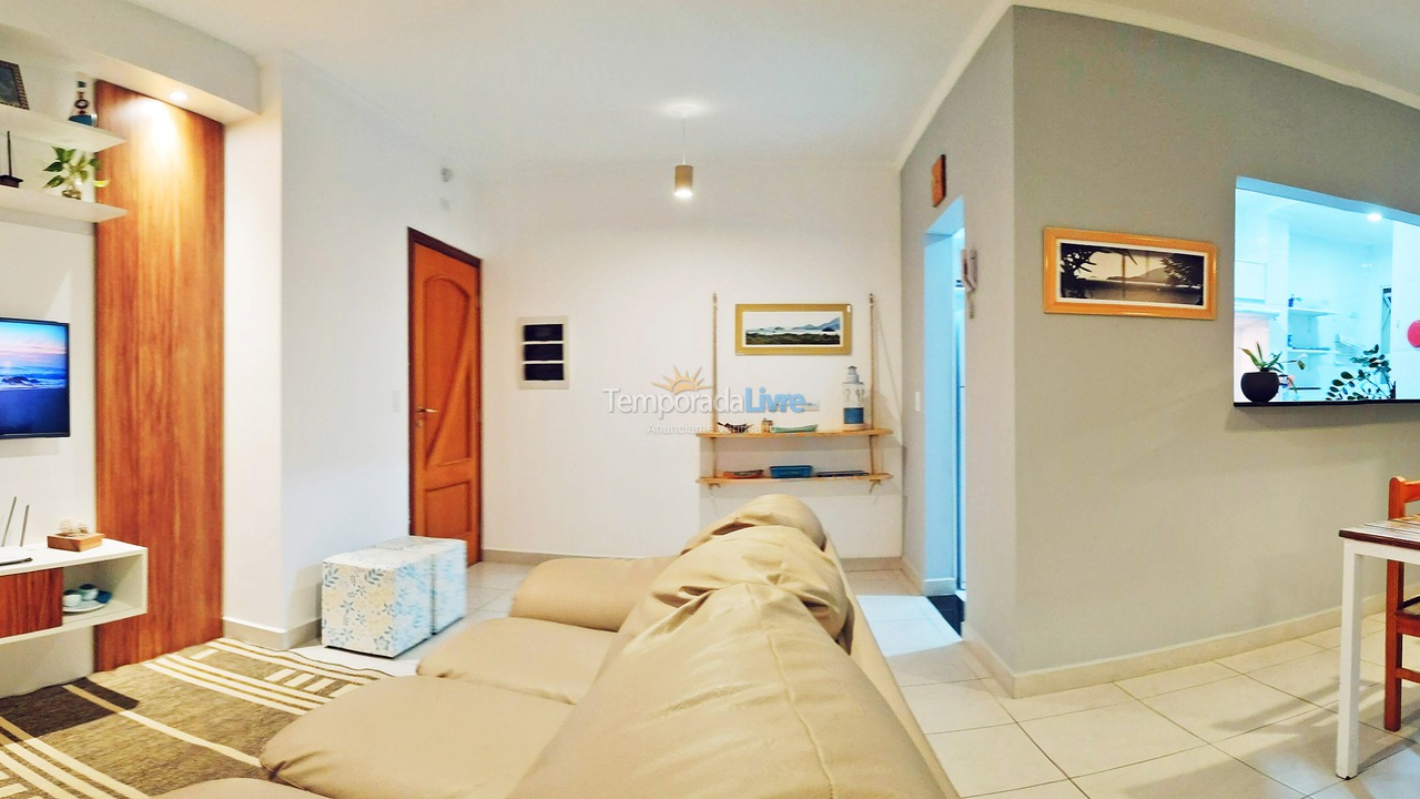 Apartamento para aluguel de temporada em Ubatuba (Itaguá)