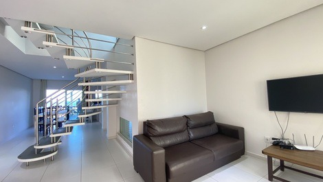 Triplex beira mar praia de Canto Grande (mar de fora)