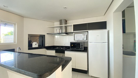 Triplex beira mar praia de Canto Grande (mar de fora)