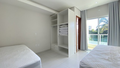 Triplex beira mar praia de Canto Grande (mar de fora)