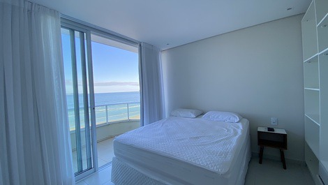 Triplex beira mar praia de Canto Grande (mar de fora)