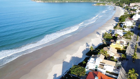 Triplex beira mar praia de Canto Grande (mar de fora)